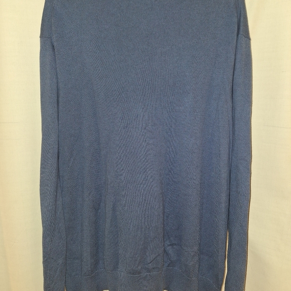 Sears V-neck sweater - Men's XL Blue - Picture 3 of 3